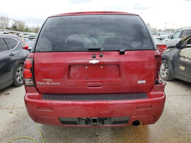 1GNET13H072243009 - 2007 CHEVROLET TRAILBLAZE SS BURGUNDY photo 6