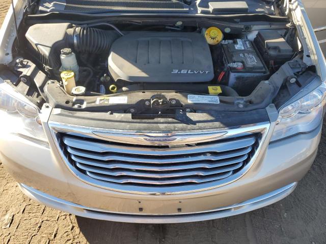 2C4RC1CGXFR742594 - 2015 CHRYSLER TOWN & COU TOURING L GOLD photo 12