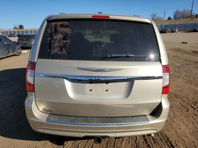 2C4RC1CGXFR742594 - 2015 CHRYSLER TOWN & COU TOURING L GOLD photo 6