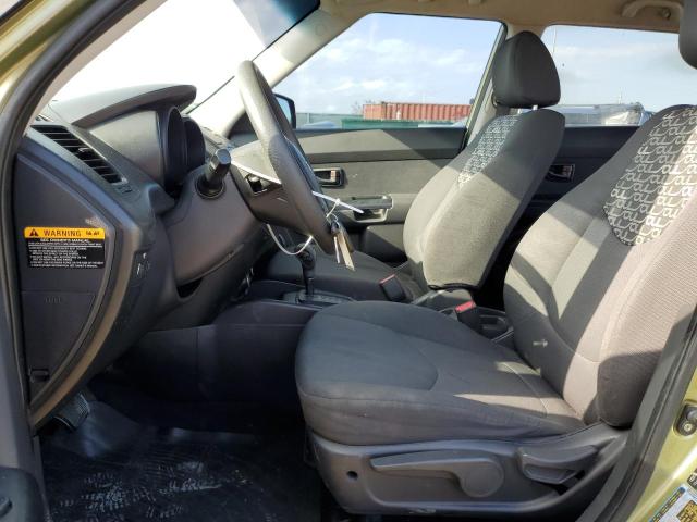 KNDJT2A24A7047645 - 2010 KIA SOUL + GREEN photo 7