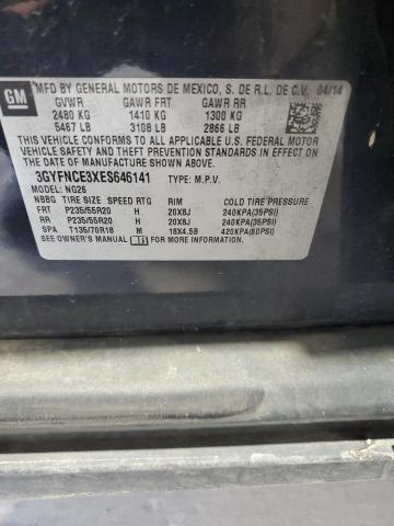 3GYFNCE3XES646141 - 2014 CADILLAC SRX PERFORMANCE COLLECTION 蓝色 照片 14