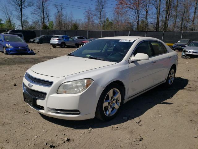 1G1ZH57B184207093 - 2008 CHEVROLET MALIBU 1LT WHITE photo 1