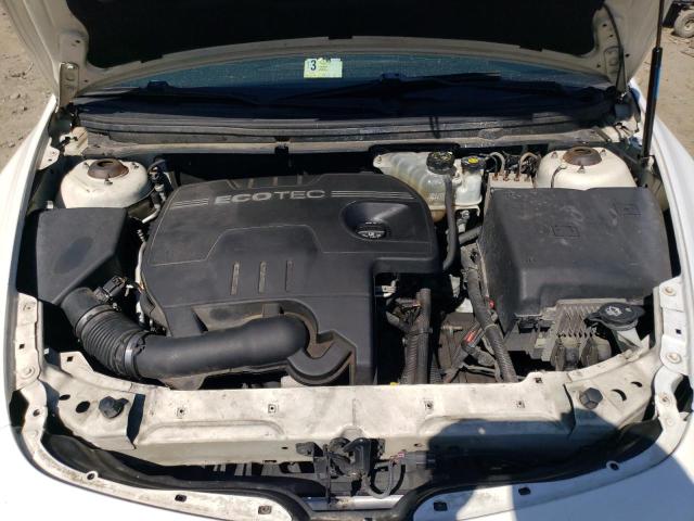 1G1ZH57B184207093 - 2008 CHEVROLET MALIBU 1LT WHITE photo 11