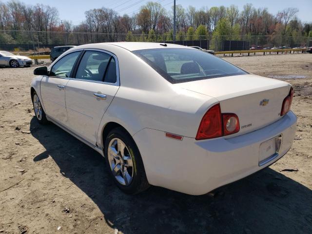 1G1ZH57B184207093 - 2008 CHEVROLET MALIBU 1LT WHITE photo 2
