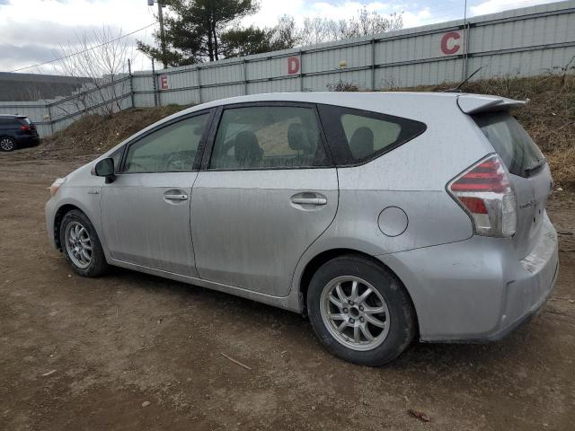 JTDZN3EU1FJ021660 - 2015 TOYOTA PRIUS V SILVER photo 2