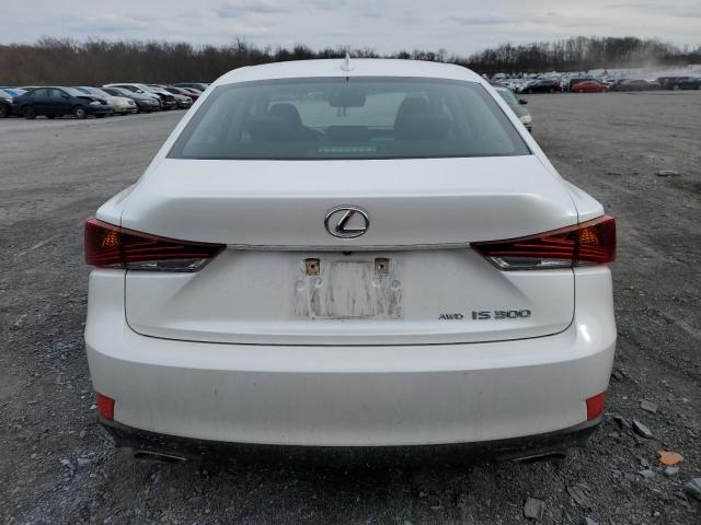 JTHC81D29J5030060 - 2018 LEXUS IS 300 WHITE photo 6