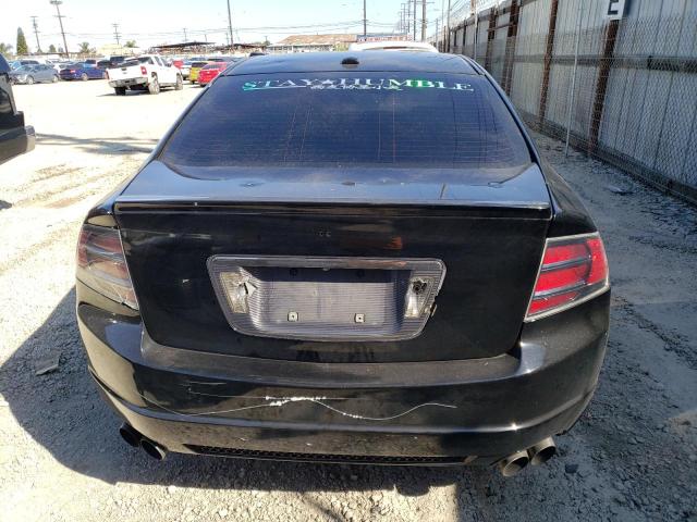 19UUA76587A010792 - 2007 ACURA TL TYPE S BLACK photo 6