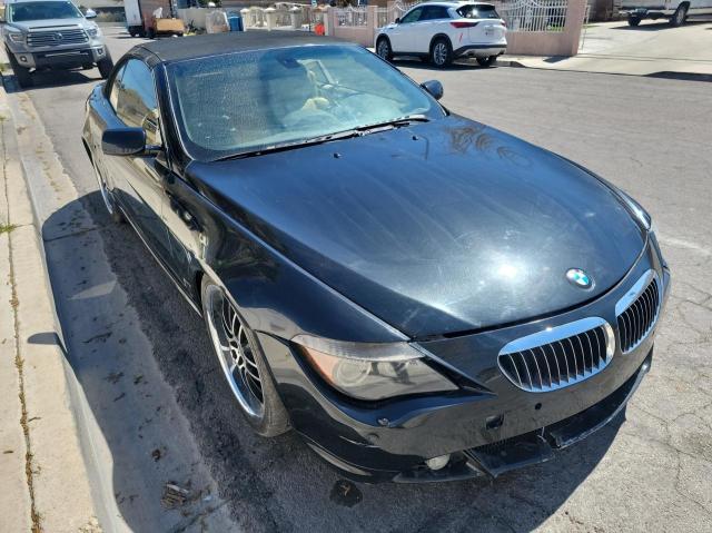 WBAEK73465B324800 - 2005 BMW 645 CI AUTOMATIC Қара фото 1