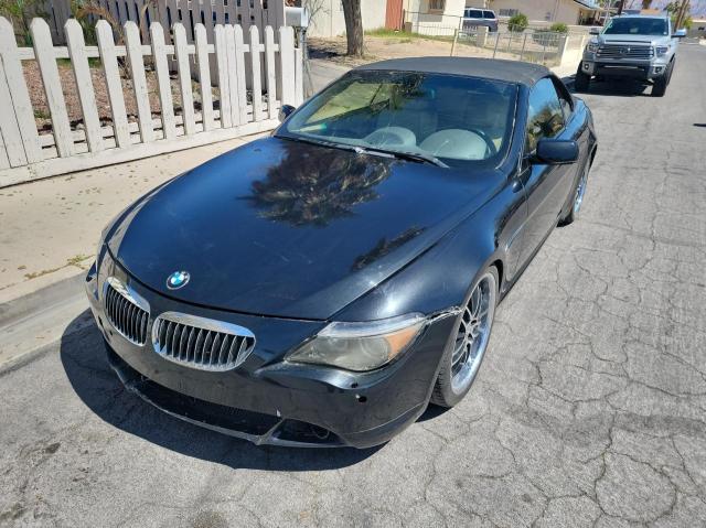 WBAEK73465B324800 - 2005 BMW 645 CI AUTOMATIC Қара фото 2