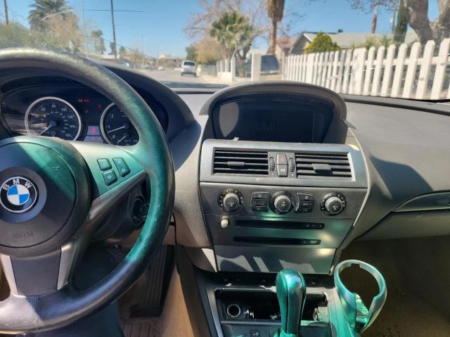 WBAEK73465B324800 - 2005 BMW 645 CI AUTOMATIC Қара фото 9