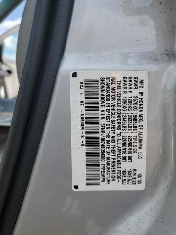 5FNRL18074B054380 - 2004 HONDA ODYSSEY EXL SILVER photo 13