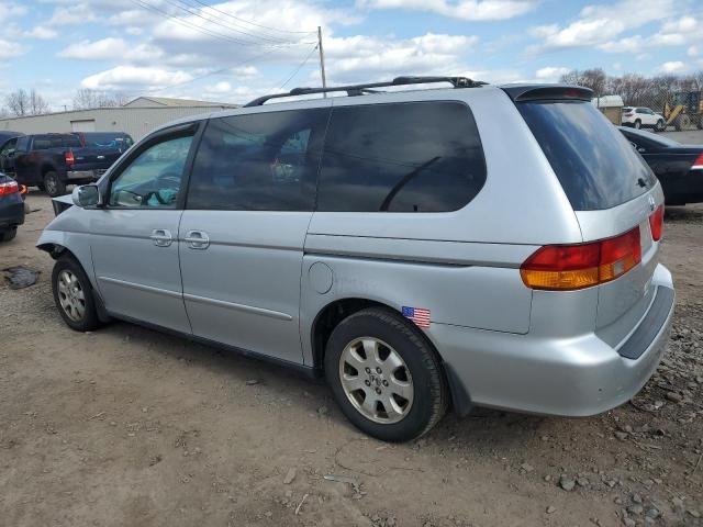 5FNRL18074B054380 - 2004 HONDA ODYSSEY EXL SILVER photo 2