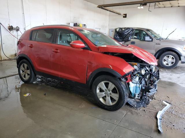 KNDPB3A27C7217342 - 2012 KIA SPORTAGE BASE RED photo 4