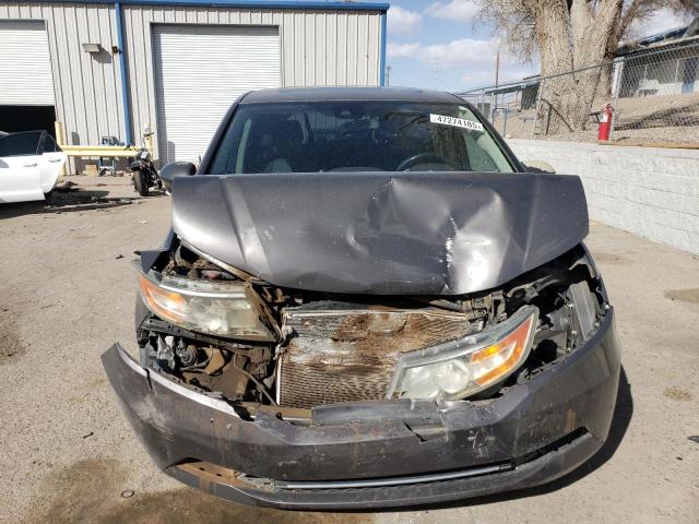 5FNRL5H66EB113500 - 2014 HONDA ODYSSEY EXL GRAY photo 5