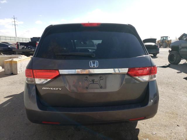 5FNRL5H66EB113500 - 2014 HONDA ODYSSEY EXL GRAY photo 6
