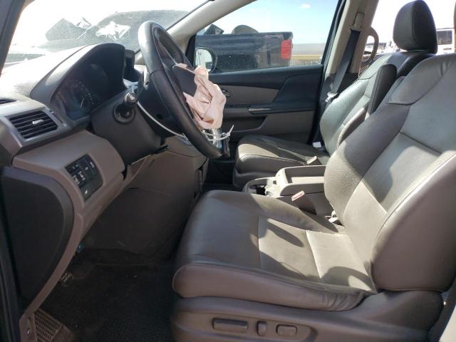 5FNRL5H66EB113500 - 2014 HONDA ODYSSEY EXL GRAY photo 7