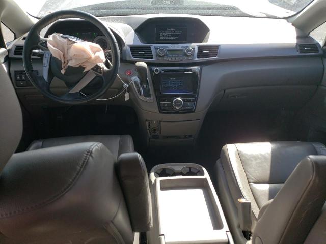 5FNRL5H66EB113500 - 2014 HONDA ODYSSEY EXL GRAY photo 8