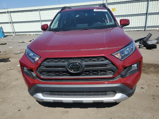 2T3J1RFV1KW019650 - 2019 TOYOTA RAV4 ADVENTURE RED photo 5