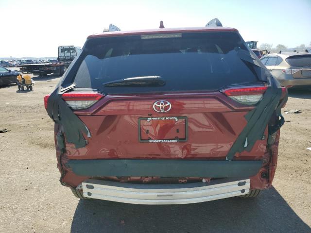 2T3J1RFV1KW019650 - 2019 TOYOTA RAV4 ADVENTURE RED photo 6