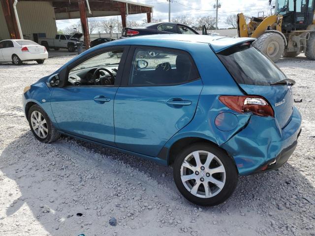 JM1DE1LY8C0136925 - 2012 MAZDA MAZDA2 BLUE photo 2