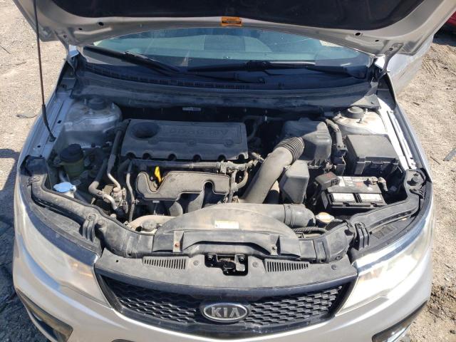 KNAFW6A33B5364405 - 2011 KIA FORTE SX SILVER photo 11