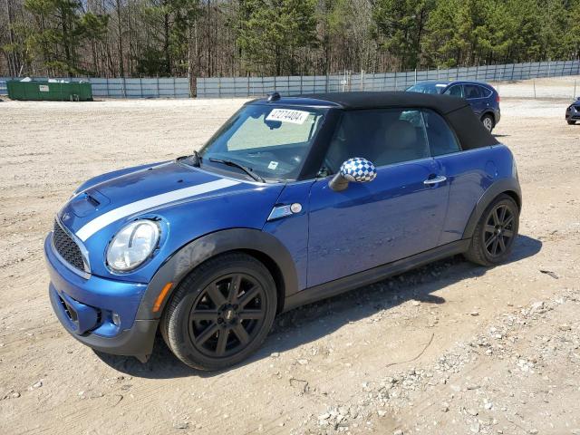 WMWZP3C55F2A91226 - 2015 MINI COOPER S BLUE photo 1