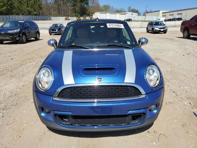 WMWZP3C55F2A91226 - 2015 MINI COOPER S BLUE photo 5