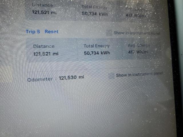 5YJSA1E40JF261316 - 2018 TESLA MODEL S თეთრი ფოტო 9