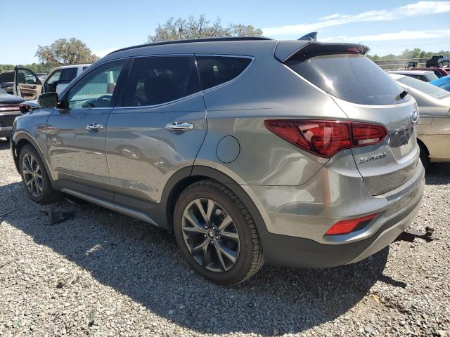 5XYZW4LA7HG446430 - 2017 HYUNDAI SANTA FE S GRAY photo 2