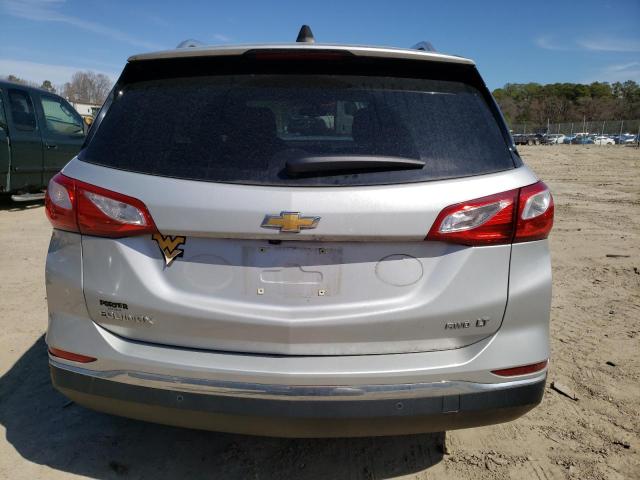 2GNAXSEV7J6125402 - 2018 CHEVROLET EQUINOX LT SILVER photo 6