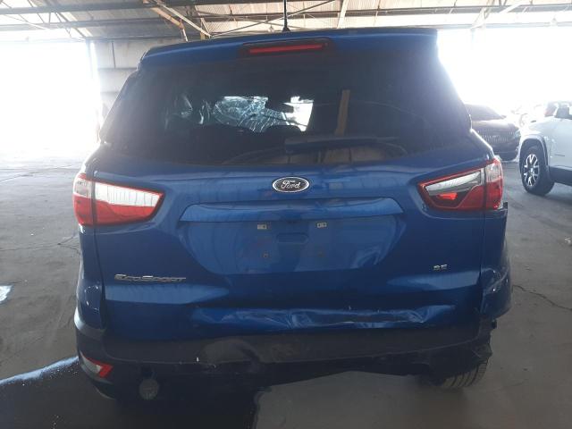 MAJ3S2GEXMC434604 - 2021 FORD ECOSPORT SE Bleu photo 6