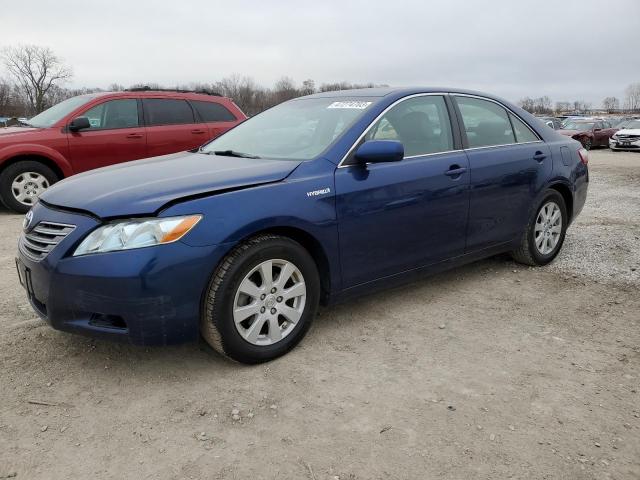 4T1BB46K97U022810 - 2007 TOYOTA CAMRY HYBRID BLUE photo 1