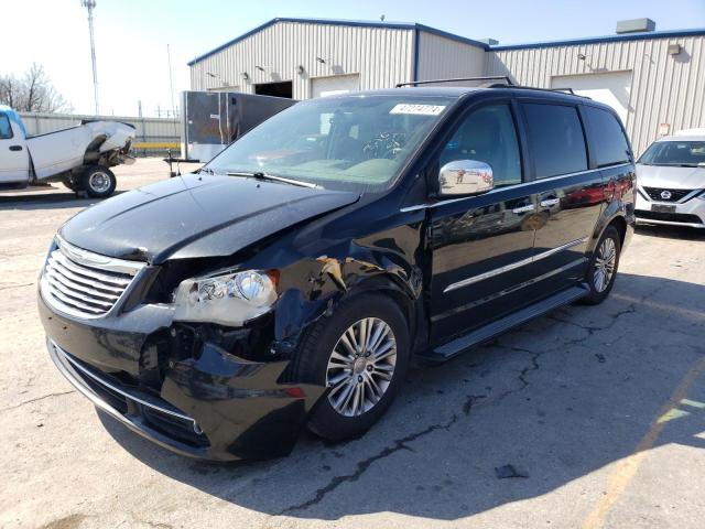 2C4RC1CG9ER252128 - 2014 CHRYSLER TOWN & COU TOURING L BLACK photo 1