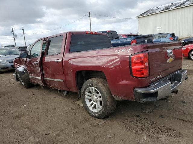 3GCUKREC2EG442476 - 2014 CHEVROLET SILVERADO K1500 LT BURGUNDY photo 2