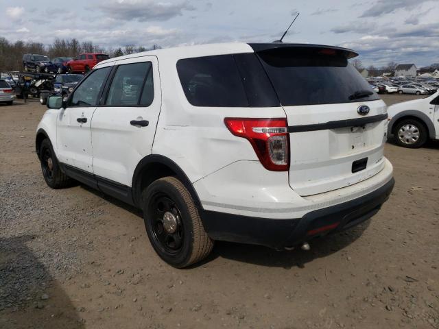 1FM5K8ARXFGB13073 - 2015 FORD EXPLORER POLICE INTERCEPTOR თეთრი ფოტო 2