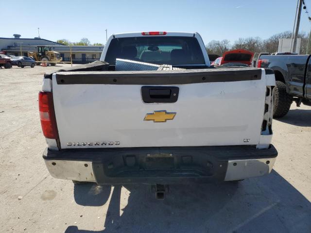 1GCRKSE74DZ239085 - 2013 CHEVROLET SILVERADO K1500 LT WHITE photo 6