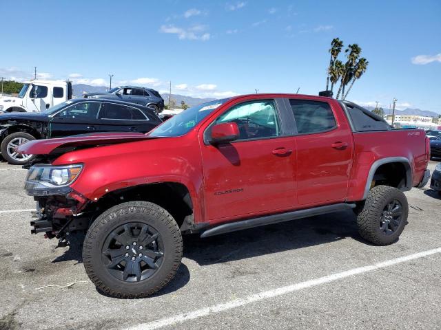 1GCGTEEN4M1241311 - 2021 CHEVROLET COLORADO ZR2 RED photo 1