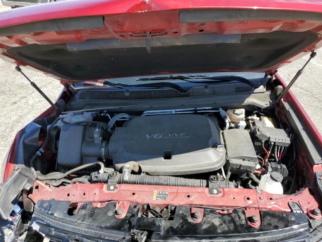 1GCGTEEN4M1241311 - 2021 CHEVROLET COLORADO ZR2 RED photo 11