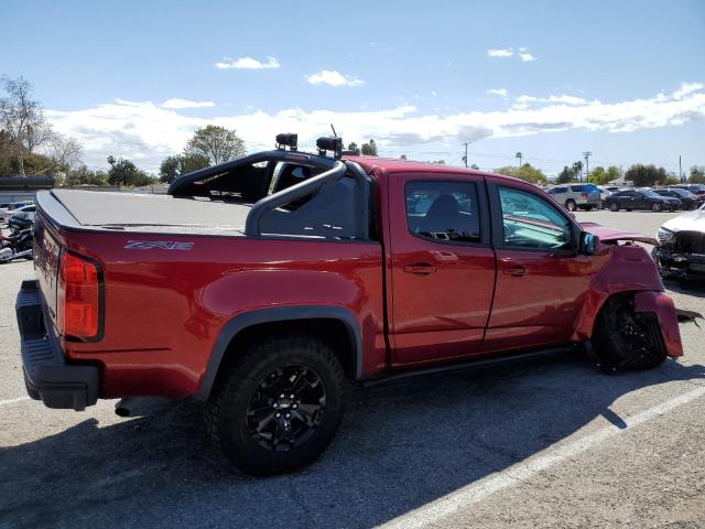 1GCGTEEN4M1241311 - 2021 CHEVROLET COLORADO ZR2 RED photo 3