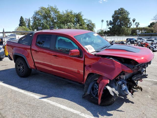 1GCGTEEN4M1241311 - 2021 CHEVROLET COLORADO ZR2 RED photo 4