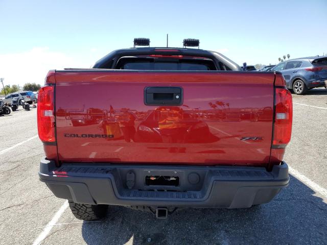 1GCGTEEN4M1241311 - 2021 CHEVROLET COLORADO ZR2 RED photo 6