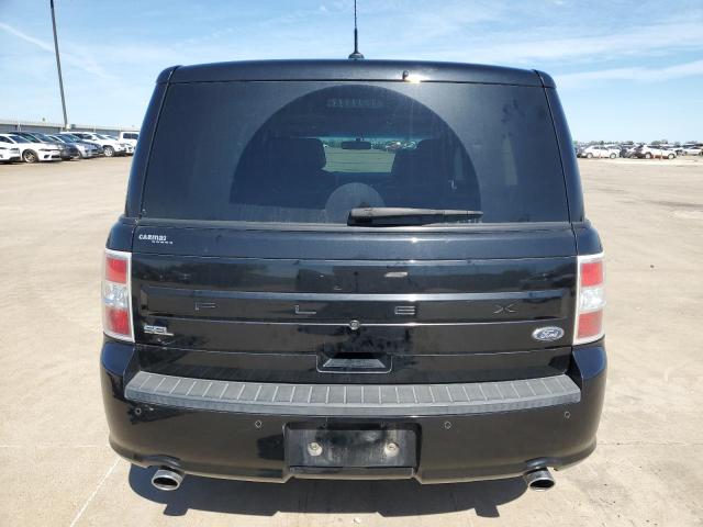 2FMGK5C87GBA24128 - 2016 FORD FLEX SEL BLACK photo 6