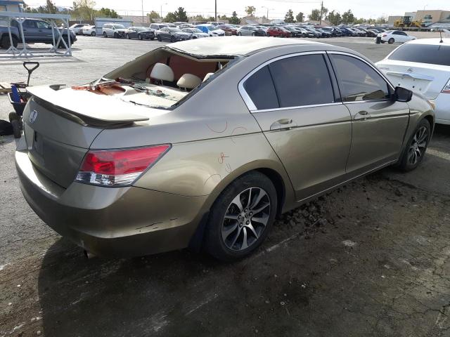 JHMCP26398C066769 - 2008 HONDA ACCORD LX TAN photo 3