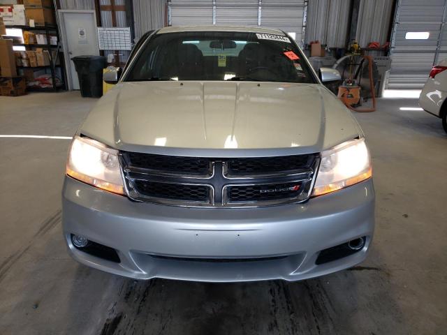 1C3CDZEG3CN332005 - 2012 DODGE AVENGER SXT SILVER photo 5