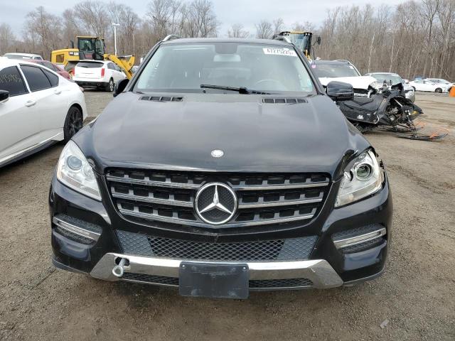 4JGDA5HB2CA030659 - 2012 MERCEDES-BENZ ML 350 4MATIC BLACK photo 5