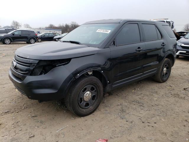 1FM5K8AR6FGA28568 - 2015 FORD EXPLORER POLICE INTERCEPTOR BLACK photo 1