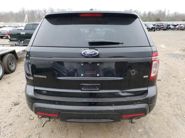 1FM5K8AR6FGA28568 - 2015 FORD EXPLORER POLICE INTERCEPTOR BLACK photo 6