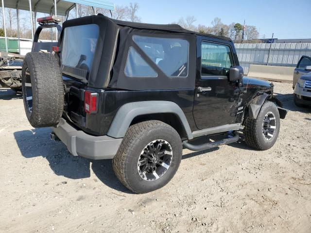 1C4AJWAG4EL135682 - 2014 JEEP WRANGLER SPORT BLACK photo 3