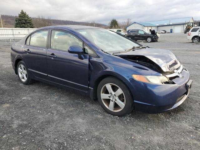 2HGFA16858H531326 - 2008 HONDA CIVIC EX BLUE photo 4