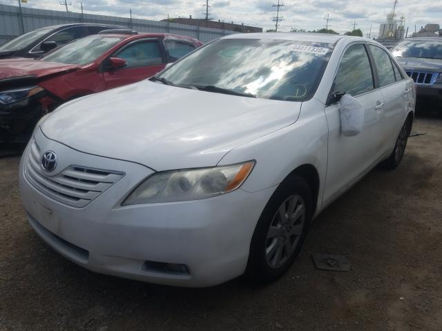 4T1BK46K17U541754 - 2007 TOYOTA CAMRY LE WHITE photo 2